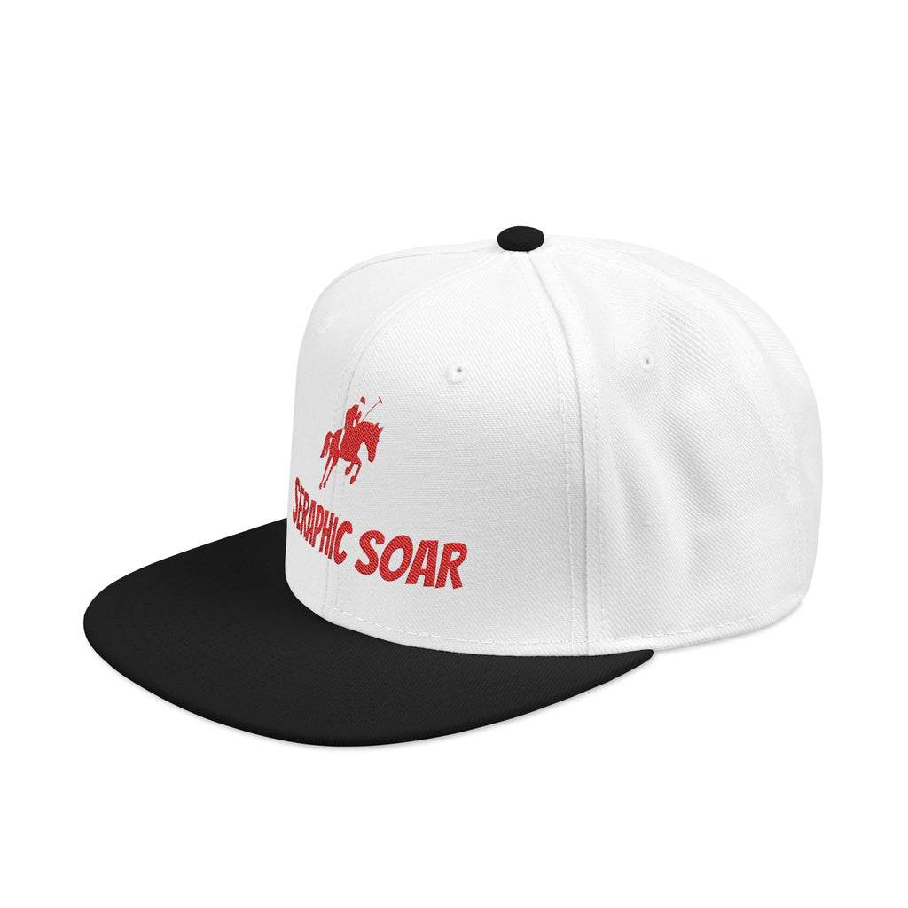 Seraphic Soar Snapback[Black & White]